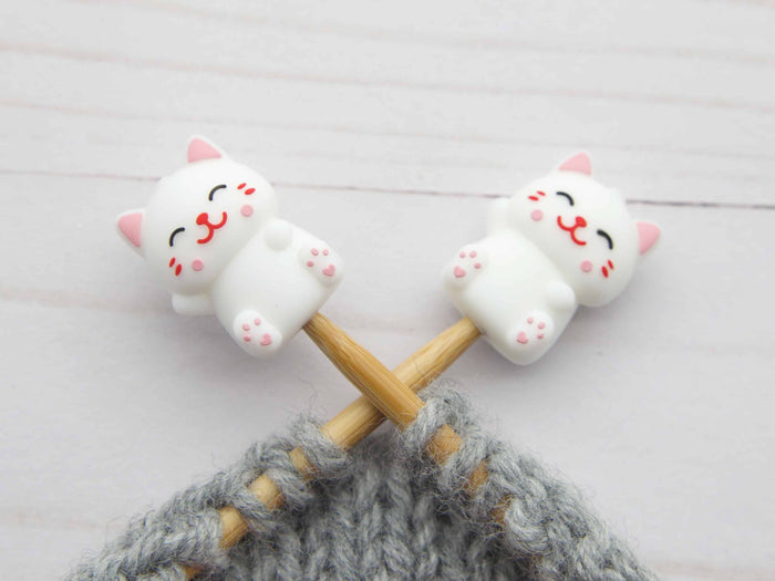 Fox & Pine - Happy Cat | Stitch Stoppers