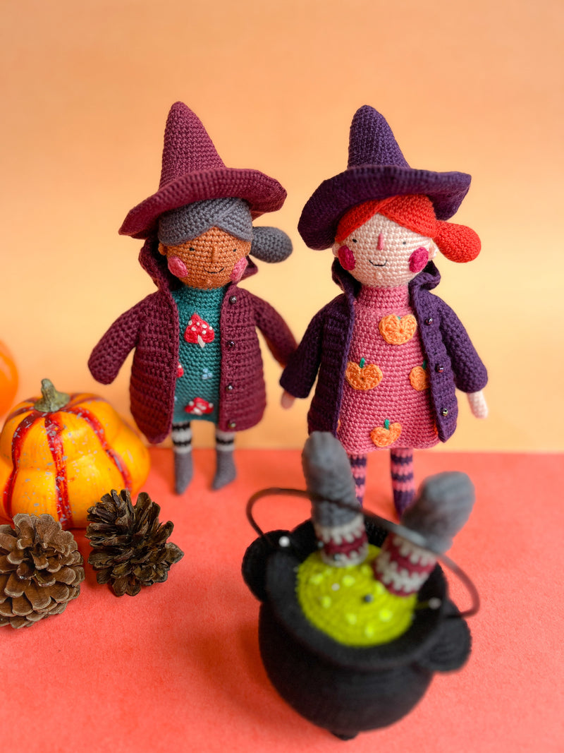 Gwilami - Amigurumi ; confection d’une sorcière au crochet - Samedi, 5 octobre - 10h à 17h et Samedi, 19 octobre - 10h à 13h
