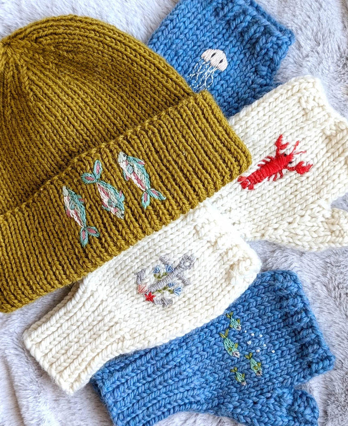 Knitted Bliss - Stick & Stitch – Seaside Pack