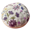 Un chat dans l'aiguille - Floral pin cushion - Purple