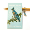 Firefly Notes - Blue Jay Stitch Marker