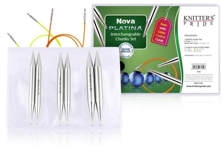 Knitters Pride - Nova Platina Chunky Circular Needle Set