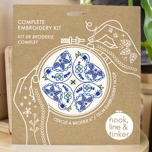 Hook, Line & Tinker - Calling Birds Embroidery Kit