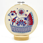 Hook, Line & Tinker - French Hen Embroidery Kit