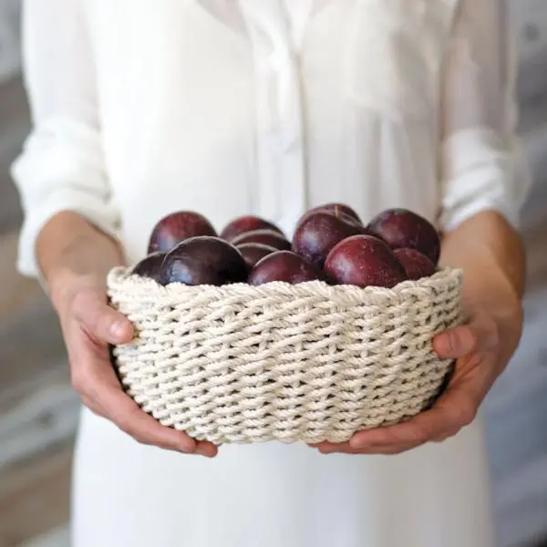 Flax & Twine - Jessie Twined Rope Bowl Kit