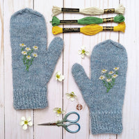 Knitted Bliss - Stick & Stitch -  Floral Pack
