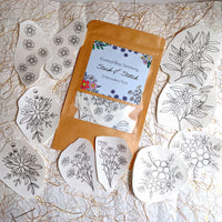 Knitted Bliss - Stick & Stitch -  Floral Pack