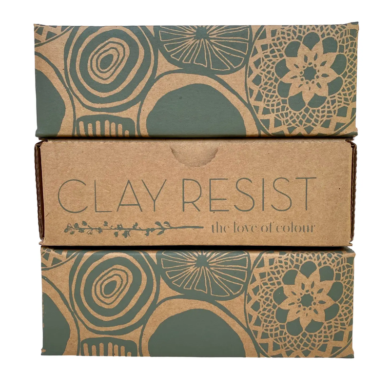 The Love of Colour - The clay resist kit for dyeing