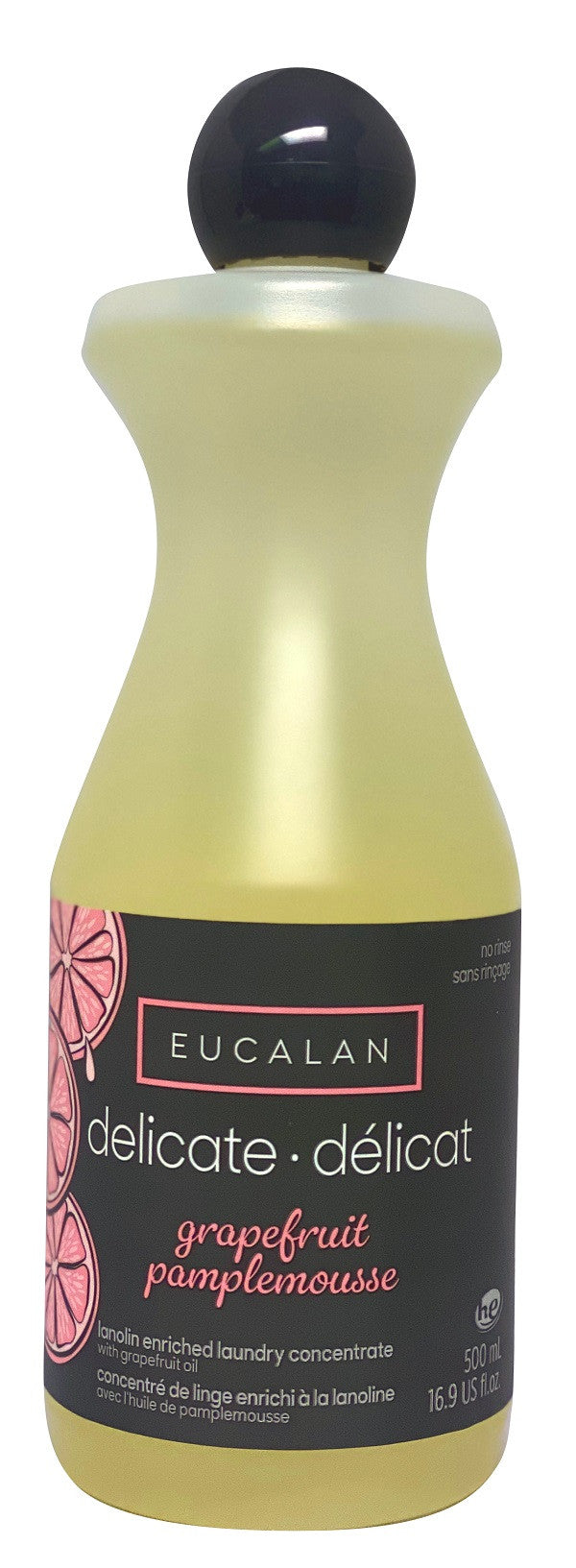 Savon sans rinçage Eucalan, lavage délicat (concentré enrichi de lanoline), 500 ml