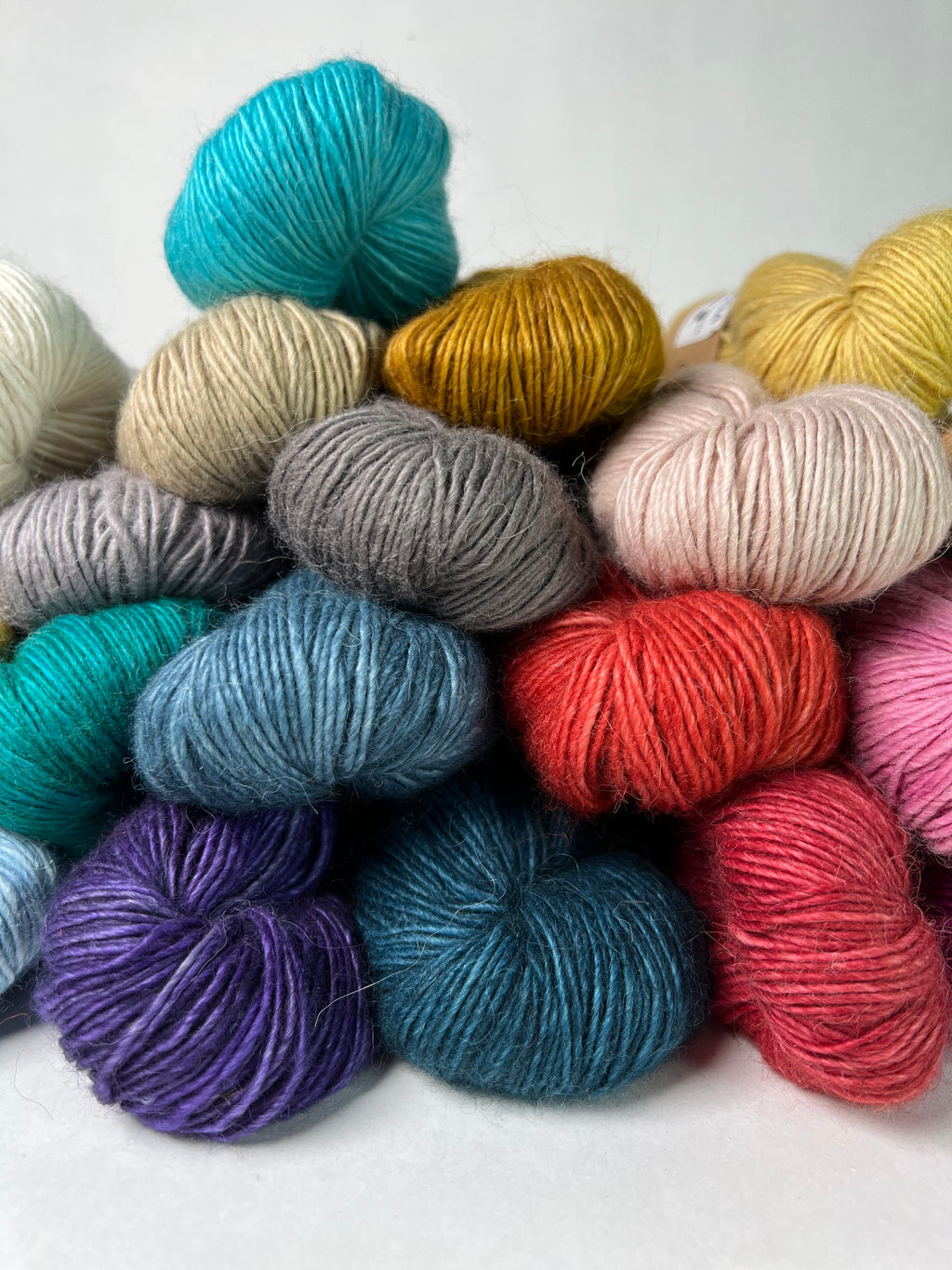 Tiger Lily - Hand dyed yarn - Mohair - Fingering - Sock - DK - Sport - –  Craft Emporium