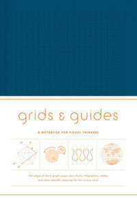 Stationery - Grids & Guides (Navy) A Notebook for Visual Thinkers