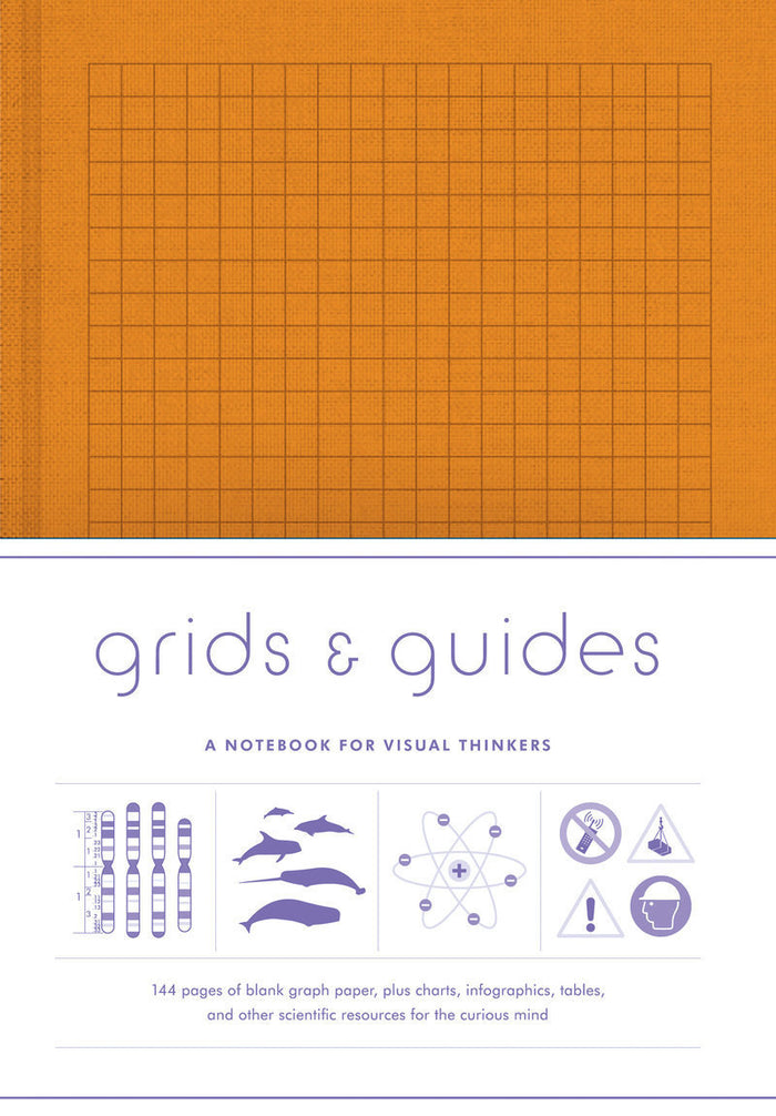 Stationery - Grids & Guides Orange A Notebook for Visual Thinkers