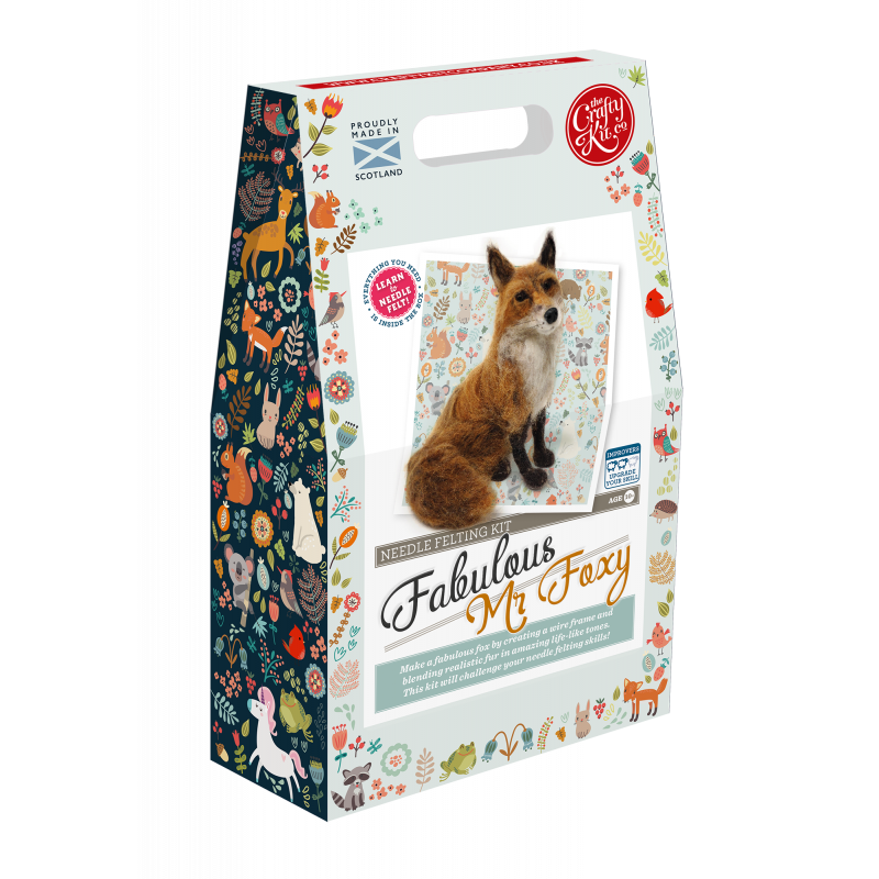 Felting Kits - Fabulous Mr Foxy