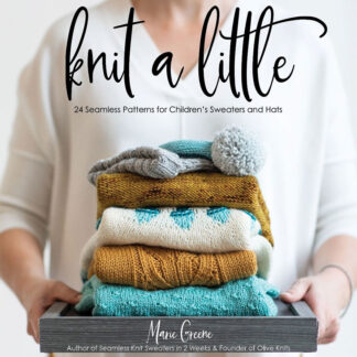 Livre "Knit a Little" par Marie Greene