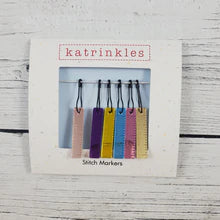 Katrinkles - Mirrored Acrylic 1" Ruler Stitch Marker Set
