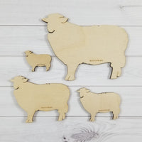 Katrinkles - Sheep Bobbin - small - card of 3