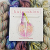 Katrinkles - Acrylic Unicorn - Marqueurs de mailles RS / WS sur épingles amovibles