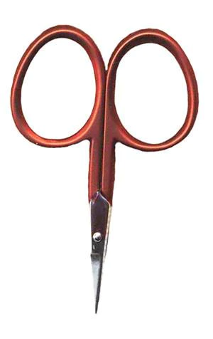 BOHIN - Mini Soft Touch Embroidery Scissors in Red, 2 1/4"