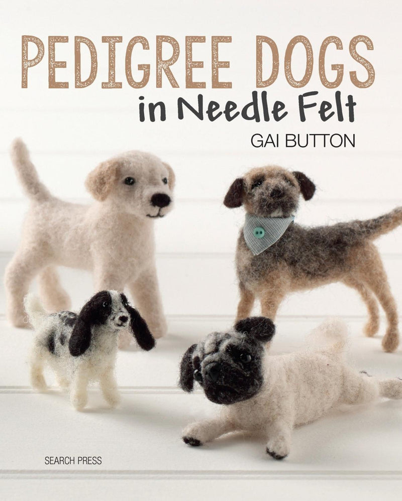 Gai Button - Pedigree Dogs in Needle Felt