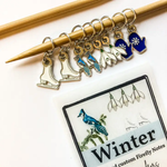 Firefly Notes - Winter stitch marker packs