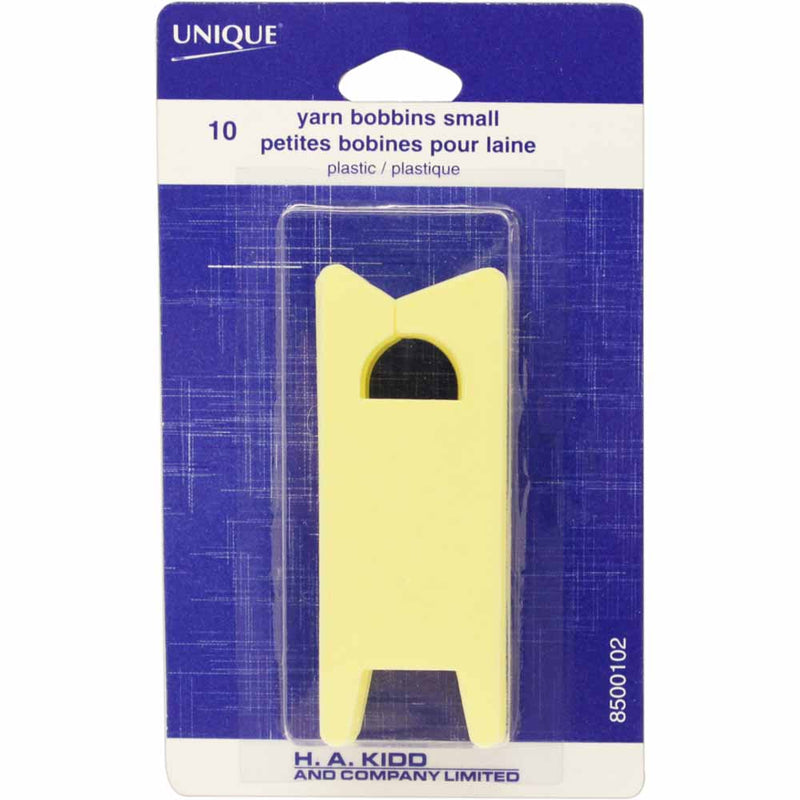 UNIQUE KNITTING Small Plastic Yarn Bobbins - 10pcs.