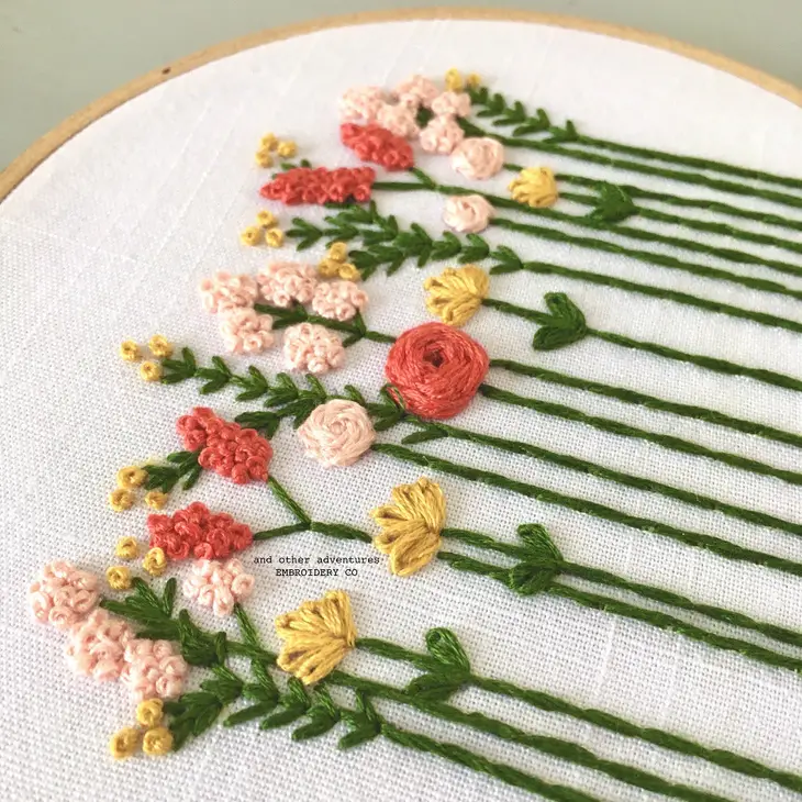 And Other Adventures Embroidery Co. - Summer Wildflowers