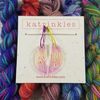 Katrinkles - Acrylic Unicorn - RS / WS Stitch Markers on Removable Pins