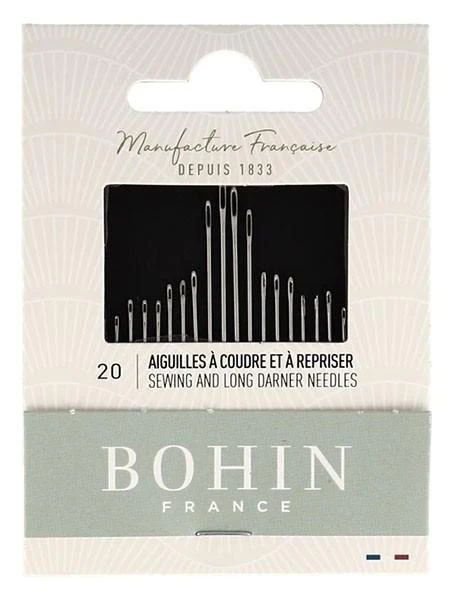 Bohin - Darner Needles, Assorted Book Of 20pc.