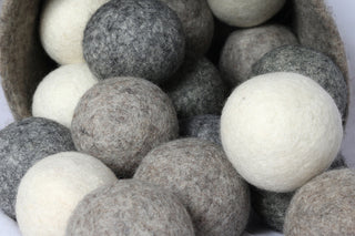 Fibres of life - Wool Felt Dryer balls